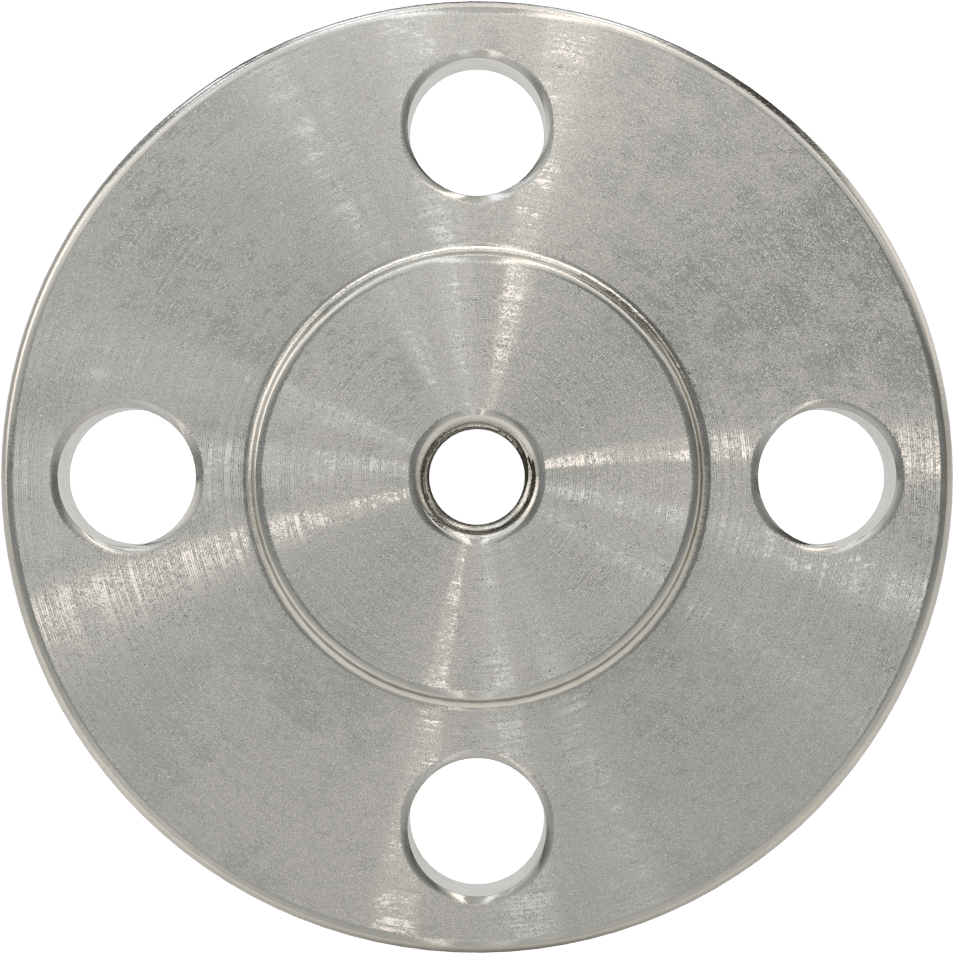 Düşük Basınçlı 304/304L Paslanmaz Çelik Dövme Boru Flanşı, Redüktör, 1/4 NPT x 1 Flanş Boru Boyutu