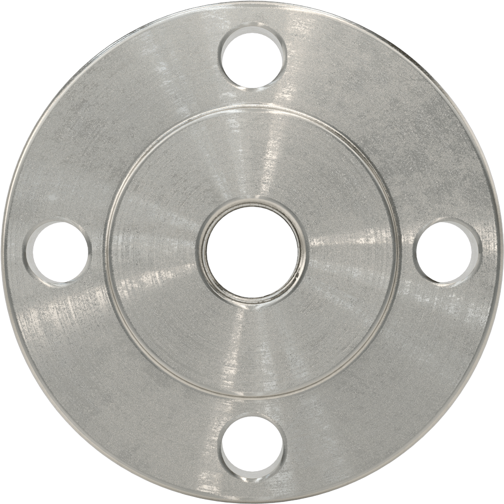 Düşük Basınçlı 304/304L Paslanmaz Çelik Dövme Boru Flanşı, Redüktör, 3/4 NPT x 1-1/2 Flanşlı Boru Boyutu