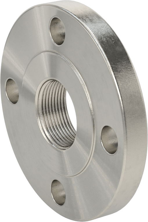 Düşük Basınçlı 304/304L Paslanmaz Çelik Dövme Boru Flanşı, Redüktör, 1-1/4 NPT x 1-1/2 Flanşlı Boru Boyutu