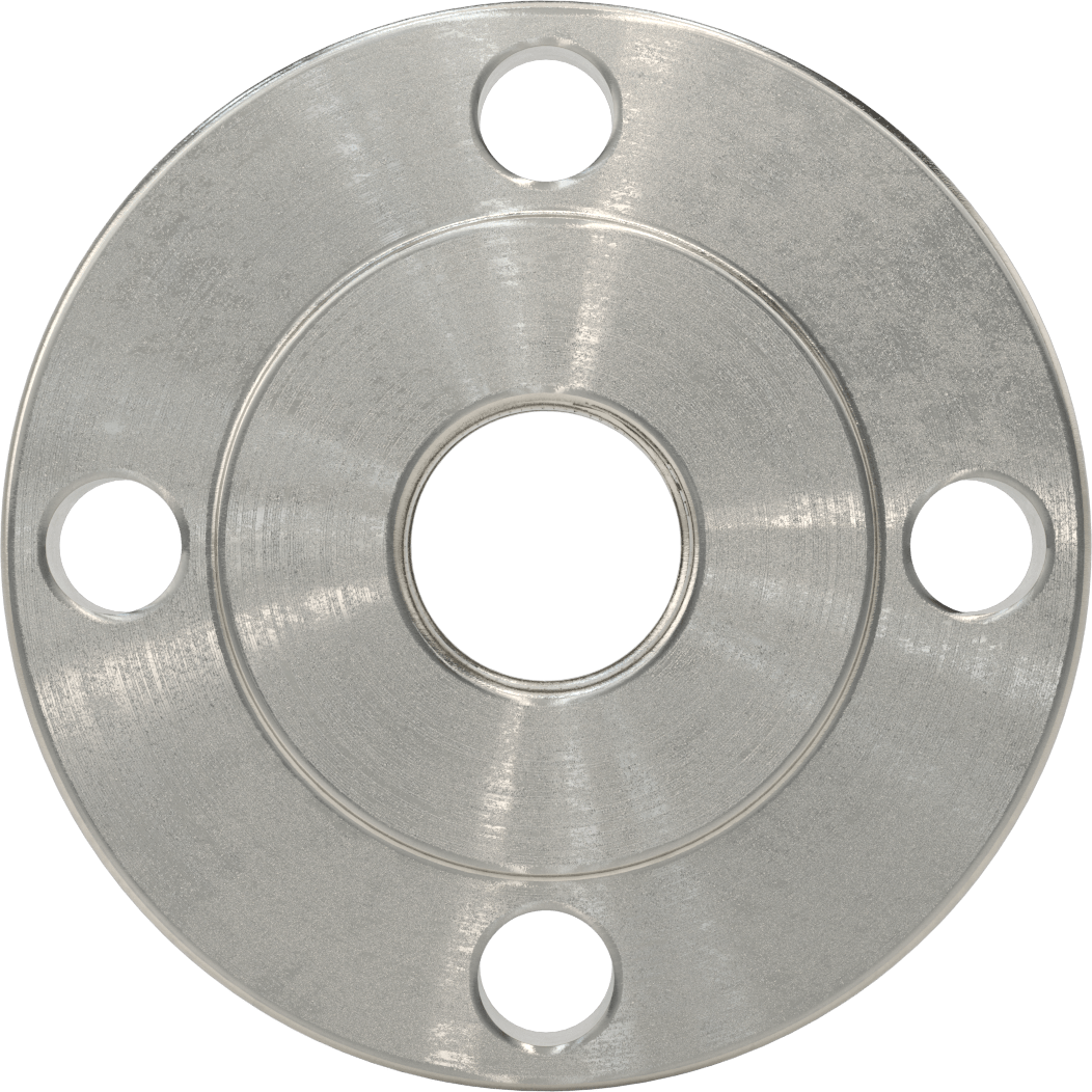 Düşük Basınçlı 304/304L Paslanmaz Çelik Dövme Boru Flanşı, Redüktör, 1-1/4 NPT x 2 Flanşlı Boru Boyutu