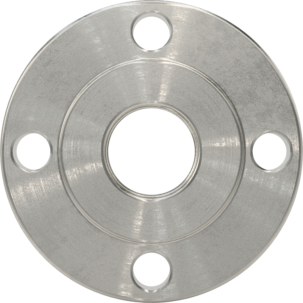 Düşük Basınçlı 304/304L Paslanmaz Çelik Dövme Boru Flanşı, Redüktör, 1-1/2 NPT x 2 Flanş Boru Boyutu
