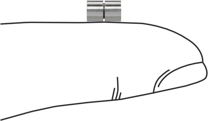 Pivot Bearing, Single End, for 5/32" Housing ID, 1/4" Overall Length