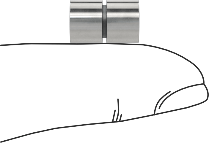 Pivot Bearing, Single End, for 5/16" Housing ID, 1/2" Overall Length