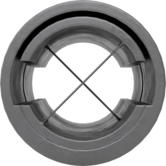 Pivot Bearing, Single End, for 3/8" Housing ID, 19/32" Overall Length