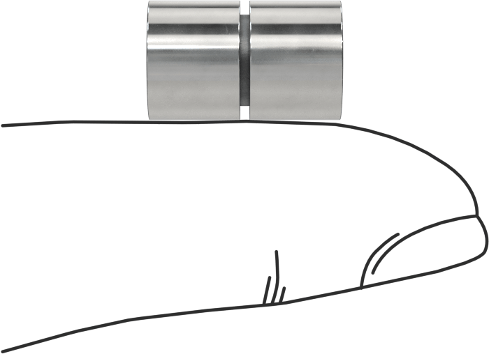 Pivot Bearing, Single End, for 3/8" Housing ID, 19/32" Overall Length