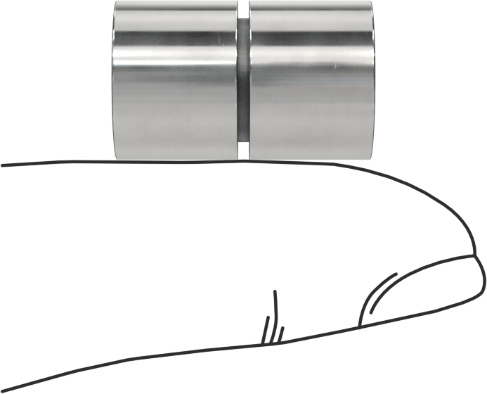Pivot Bearing, Single End, for 1/2" Housing ID, 25/32" Overall Length