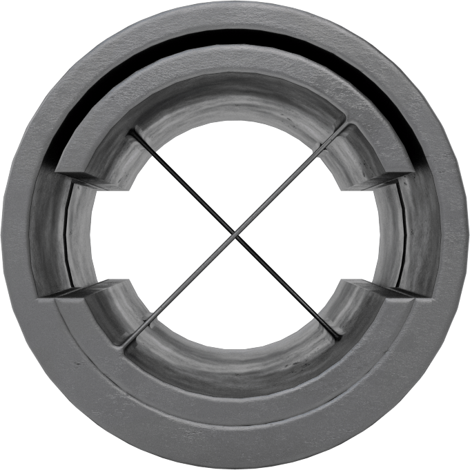 Pivot Bearing, Single End, for 1/2" Housing ID, 25/32" Overall Length