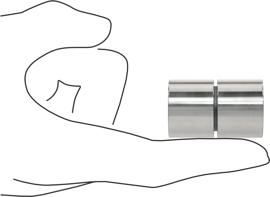 Pivot Bearing, Single End, for 1" Housing ID, 1-19/32" Overall Length