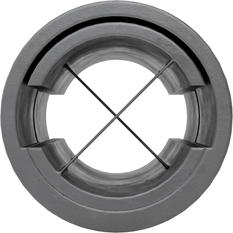 Pivot Bearing, Single End, for 1" Housing ID, 1-19/32" Overall Length