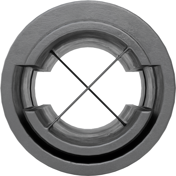 Pivot Bearing, Double End, for 1/8" Housing ID, 3/16" Overall Length