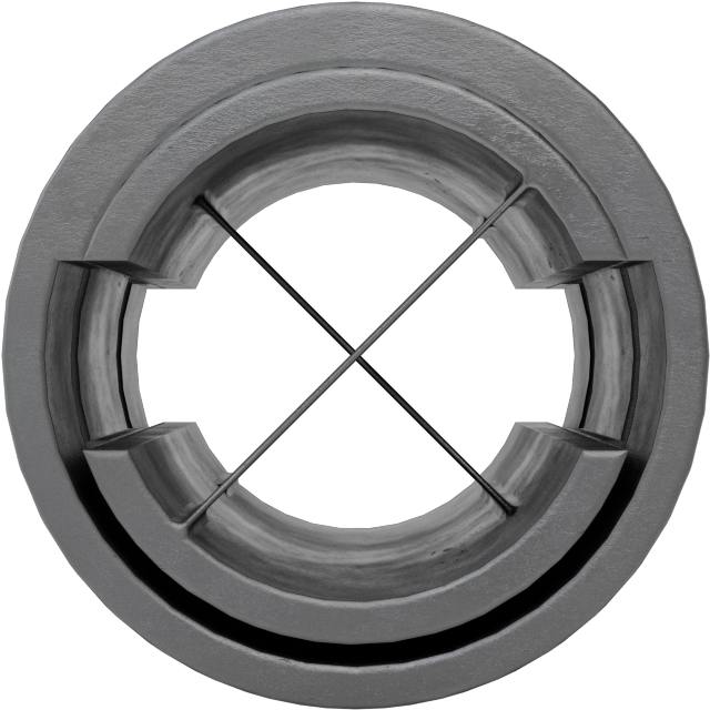 Pivot Bearing, Double End, for 1/4" Housing ID, 13/32" Overall Length
