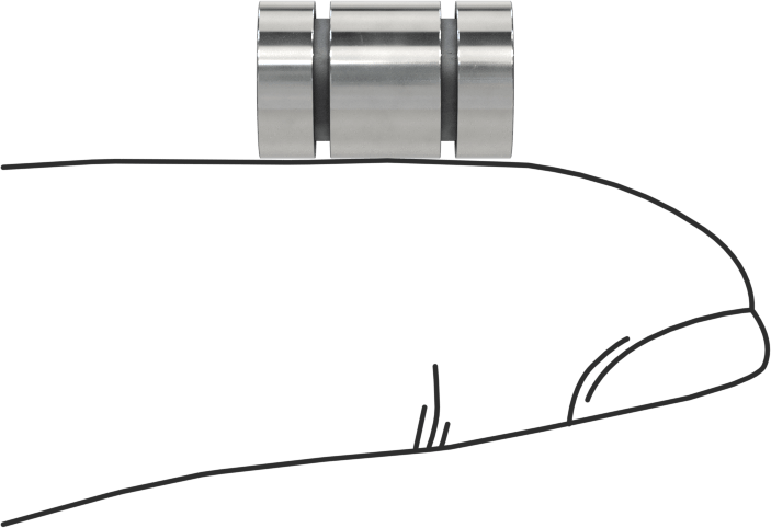 Pivot Bearing, Double End, for 5/16" Housing ID, 1/2" Overall Length