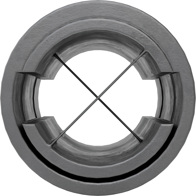 Pivot Bearing, Double End, for 5/16" Housing ID, 1/2" Overall Length