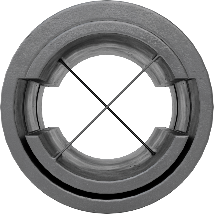Pivot Bearing, Double End, for 5/8" Housing ID, 1" Overall Length
