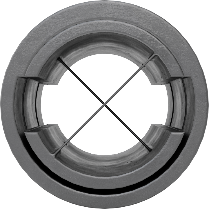 Pivot Bearing, Double End, for 3/4" Housing ID, 1-3/16" Overall Length