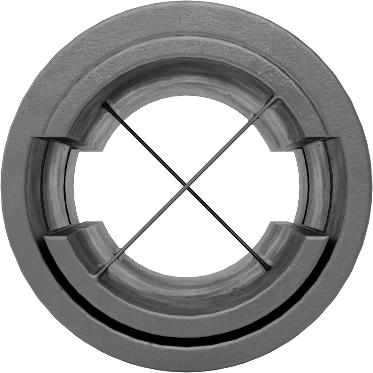 Pivot Bearing, Double End, for 1" Housing ID, 1-19/32" Overall Length