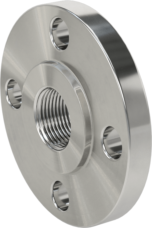 Düşük Basınçlı 316/316L Paslanmaz Çelik Dövme Boru Flanşı, Redüktör, 1 NPT x 1-1/4 Flanşlı Boru Boyutu