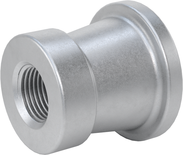 Düşük Basınçlı Alüminyum Boru Bağlantı Elemanı, Düz Redüktör, 3/4 NPT Dişi x 3/8 NPT Dişi