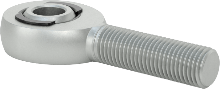 Yüksek Yük Bilyeli Mafsal Çubuk Ucu, Naylon/PTFE Ek, 7/16"-20 Diş, Büyük Boy