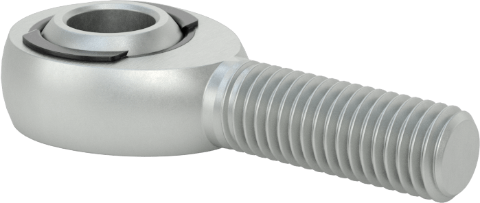 Yüksek Yük Bilyeli Mafsal Çubuk Ucu, Naylon/PTFE Ek, M12 x 1,75 mm Diş