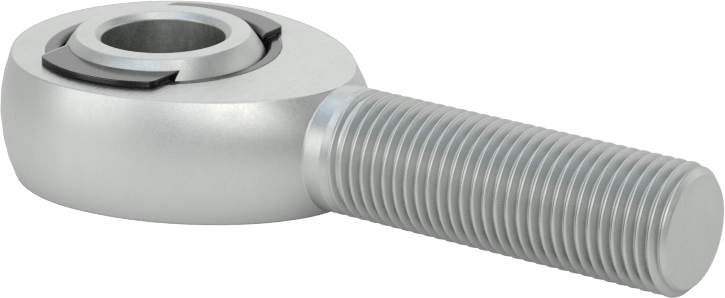 Yüksek Yük Bilyeli Mafsal Çubuk Ucu, Naylon/PTFE Ek, 1/2"-20 Diş