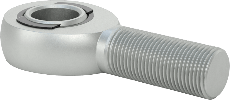 Yüksek Yük Bilyeli Mafsal Çubuk Ucu, Naylon/PTFE Ek, 7/8"-14 Diş