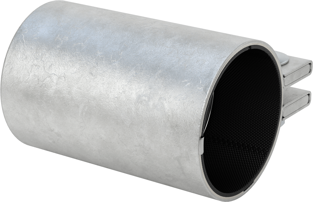 Kelepçeli Konektör, Hava için, Neopren Conta, 3-1/2" Boru Dış Çapı için