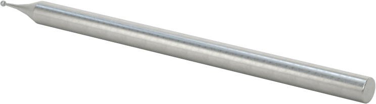 Metal Dışı Malzemeler için Uzun Ömürlü Taşlama Ucu, 1/8" Şaft Çapı, 1/32" Çaplı Bilyalı Başlık