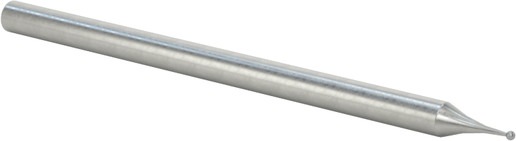 Metal Dışı Malzemeler için Uzun Ömürlü Taşlama Ucu, 1/8" Şaft Çapı, 1/32" Çaplı Bilyalı Başlık