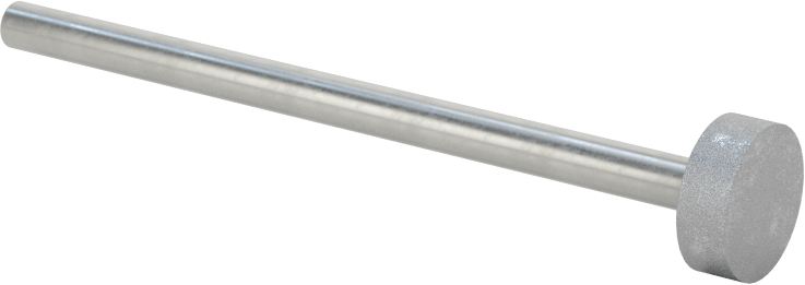 Metal Dışı Malzemeler için Uzun Ömürlü Taşlama Ucu, 1/8" Şaft Çapı, 0,375 inç Çap x 1/8 inç Uzunluk Silindirik Başlık