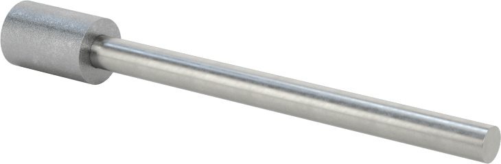 Metal Dışı Malzemeler için Uzun Ömürlü Taşlama Ucu, 1/8" Şaft Çapı, 0,25“ Çap x 3/8” Uzunluk Silindirik Başlık