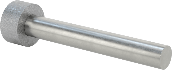 Metal Dışı Malzemeler için Uzun Ömürlü Taşlama Ucu, 1/4" Şaft Çapı, 0,5“ Çap x 1/4” Uzunlukta Silindirik Başlık