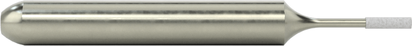 Metal Dışı Malzemeler için Uzun Ömürlü Taşlama Ucu, 1/4" Şaft Çapı, 0,06“ Çap x 1/4” Uzunluk Silindirik Başlık