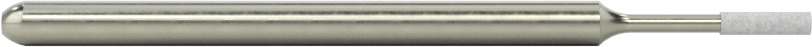 Metal Dışı Malzemeler için Uzun Ömürlü Taşlama Ucu, 1/8" Şaft Çapı, 0,06“ Çap ve 1/4” Uzun Baş, Silindir