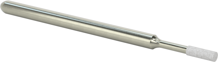 Metal Dışı Malzemeler için Uzun Ömürlü Taşlama Ucu, 1/8" Şaft Çapı, 0,08 inç Baş Çapı, 1/4" Baş Uzunluğu