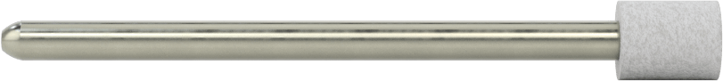 Metal Dışı Malzemeler için Uzun Ömürlü Taşlama Ucu, 1/8" Şaft Çapı, 0,25 inç Çap ve 0,31 inç Uzunlukta Başlık, Silindir