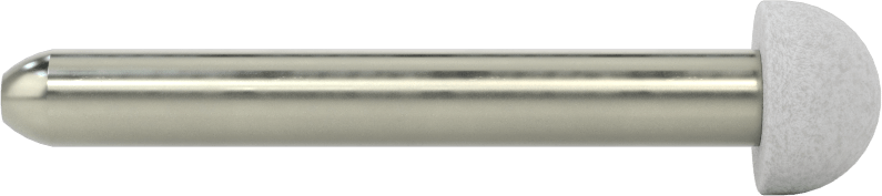 Metal Dışı Malzemeler için Uzun Ömürlü Taşlama Ucu, 1/4" Şaft Çapı, 0,5" Baş Çapı, 0,31" Baş Uzunluğu, Fıçı