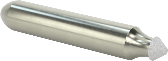 Metal Dışı Malzemeler için Uzun Ömürlü Taşlama Ucu, 1/4" Şaft Çapı, 0,19 inç Baş Çapı, 0,1 inç Baş Uzunluğu