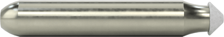 Metal Dışı Malzemeler için Uzun Ömürlü Taşlama Ucu, 1/4" Şaft Çapı, 0,25" Baş Çapı, 0,1 inç Baş Uzunluğu
