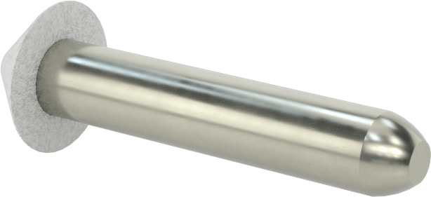 Metal Dışı Malzemeler için Uzun Ömürlü Taşlama Ucu, 1/4" Şaft Çapı, 0,5" Baş Çapı, 0,2 inç Baş Uzunluğu