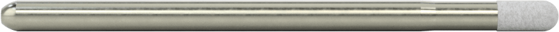 Metal Dışı Malzemeler için Uzun Ömürlü Taşlama Ucu, 1/8" Şaft Çapı, 0,13 inç Baş Çapı, 1/4" Baş Uzunluğu, Fıçı