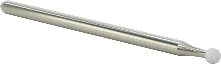 Metal Dışı Malzemeler için Uzun Ömürlü Taşlama Ucu, 1/8" Şaft Çapı, 0,13" Çaplı Bilyalı Başlık