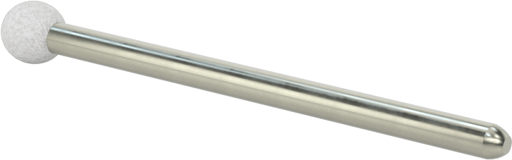 Metal Dışı Malzemeler için Uzun Ömürlü Taşlama Ucu, 1/8" Şaft Çapı, 1/4" Çaplı Küresel Başlık
