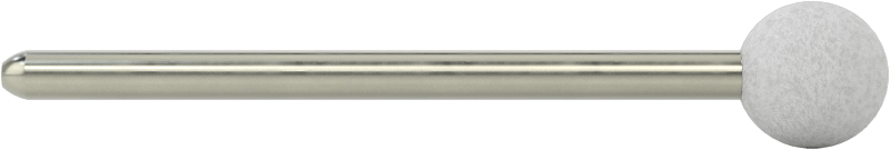 Metal Dışı Malzemeler için Uzun Ömürlü Taşlama Ucu, 1/8" Şaft Çapı, 0,38" Çaplı Küresel Başlık