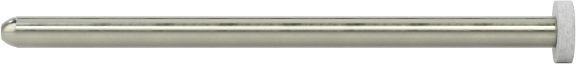 Metal Dışı Malzemeler için Uzun Ömürlü Taşlama Ucu, 1/8" Şaft Çapı, 0,25" Baş Çapı, 0,06" Baş Uzunluğu