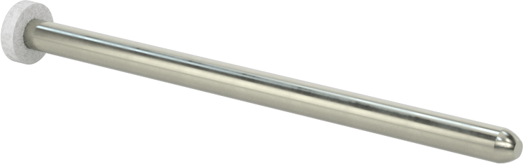 Metal Dışı Malzemeler için Uzun Ömürlü Taşlama Ucu, 1/8" Şaft Çapı, 0,25" Baş Çapı, 0,06" Baş Uzunluğu