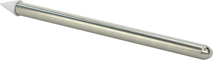 Metal Dışı Malzemeler için Uzun Ömürlü Taşlama Ucu, 1/8" Şaft Çapı, 0,16" Baş Çapı, 0,23" Baş Uzunluğu