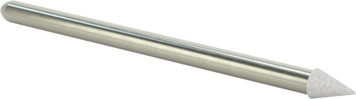 Metal Dışı Malzemeler için Uzun Ömürlü Taşlama Ucu, 1/8" Şaft Çapı, 0,16" Baş Çapı, 0,23" Baş Uzunluğu