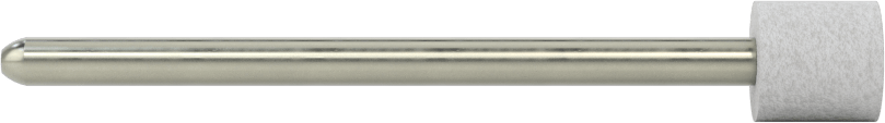 Metal Dışı Malzemeler için Uzun Ömürlü Taşlama Ucu, 1/8" Şaft Çapı, 0,31“ Çap ve 0,31” Uzun Başlık, Silindir