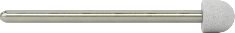 Metal Dışı Malzemeler için Uzun Ömürlü Taşlama Ucu, 1/8" Şaft Çapı, 0,31 inç Baş Çapı, 0,31" Baş Uzunluğu, Fıçı